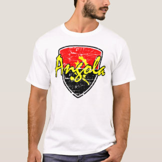 Camiseta Design do protetor de Angola