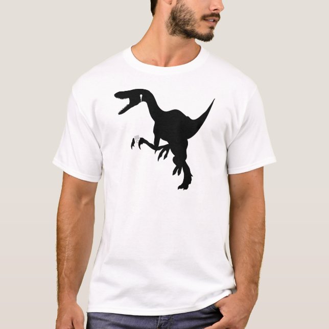 Camiseta Design do raptor da dança (Frente)