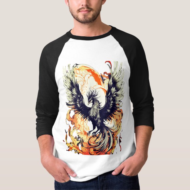 Camiseta Design do Rei da Águia do Céu - (Frente)