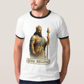 Camiseta Design do Rei da Babilônia - Estética do Império A