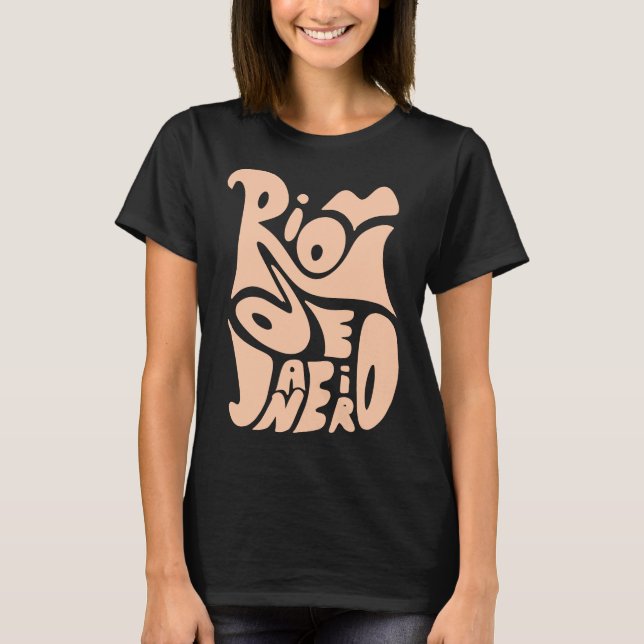 Camiseta Design do Rio de Janeiro (Frente)