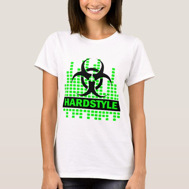 Camiseta Design do ritmo de Hardstyle (Frente)
