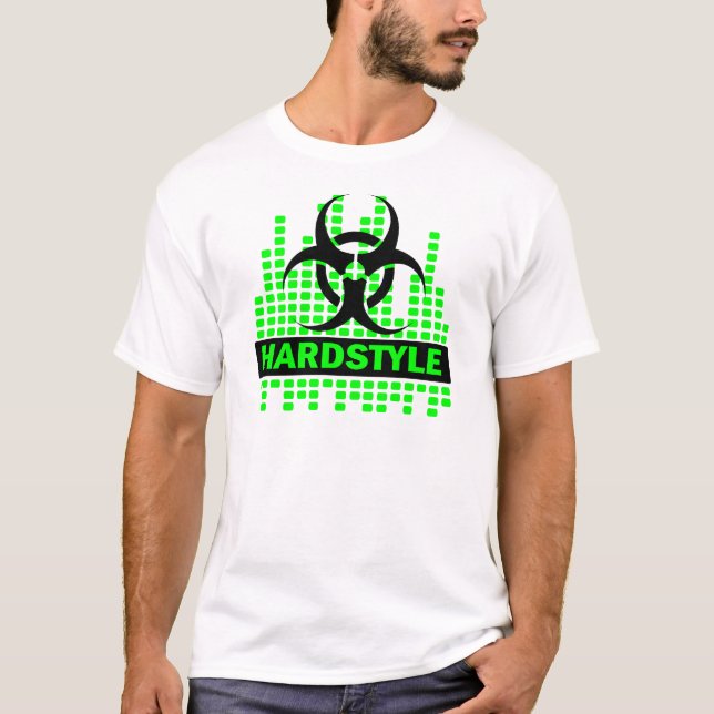 Camiseta Design do ritmo de Hardstyle (Frente)
