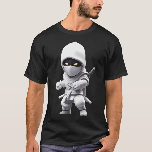 Camiseta design do robô tecnológico futurista da t-shirt ai (Frente)