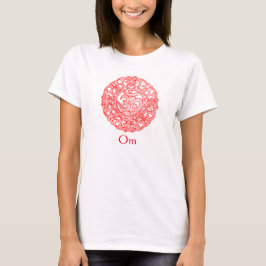Camiseta Design do símbolo do OM