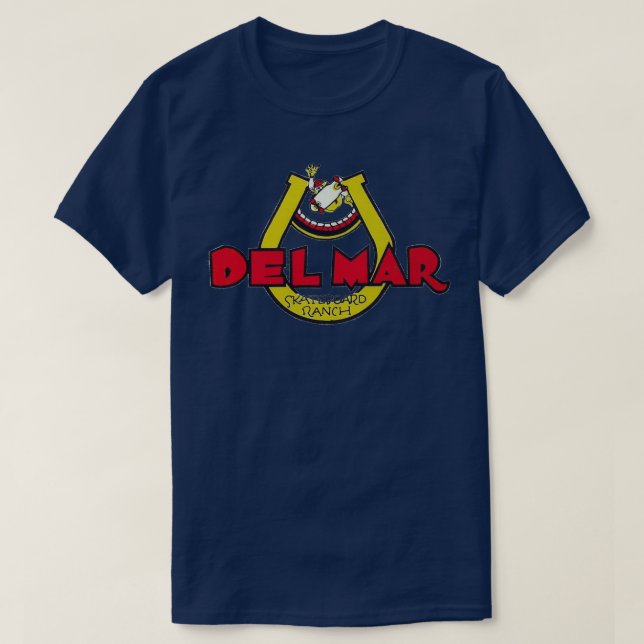 Camiseta Design do skateboard 2 da Dell mar (Frente do Design)