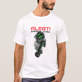 Camiseta Design do Space Man T-Shirt