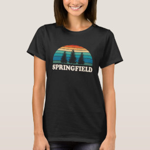 Camiseta Design do Springfield MO 70s Retro Throwback