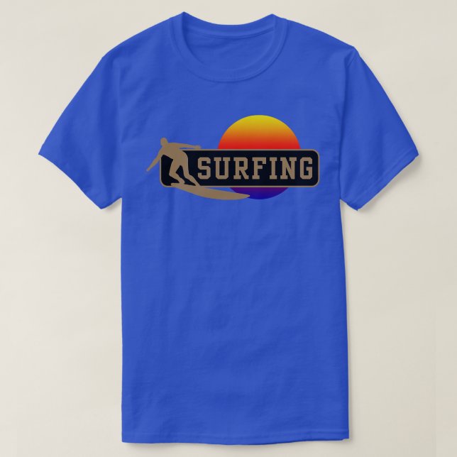 Camiseta Design do surfador surfador (Frente do Design)