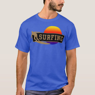 Camiseta Design do surfador surfador