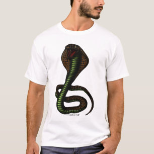 Camiseta Design do t-shirt da cobra