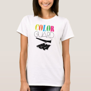 Camiseta Design do t-shirt de Colorguard