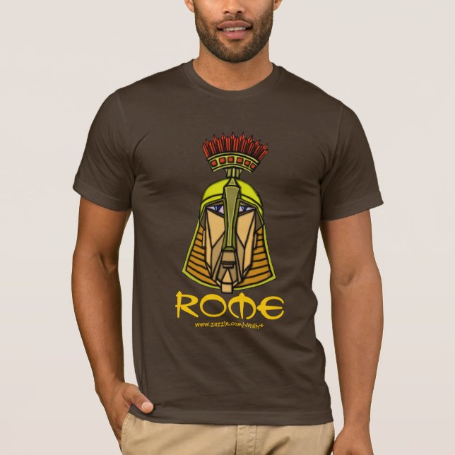 Camiseta Design do t-shirt de Roma (Frente)