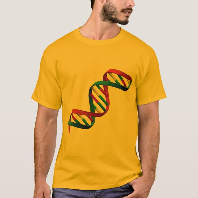 Camiseta design do t-shirt do ADN da seqüência do gene do (Frente)