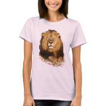 design do t-shirt do leão na memória de cecil o