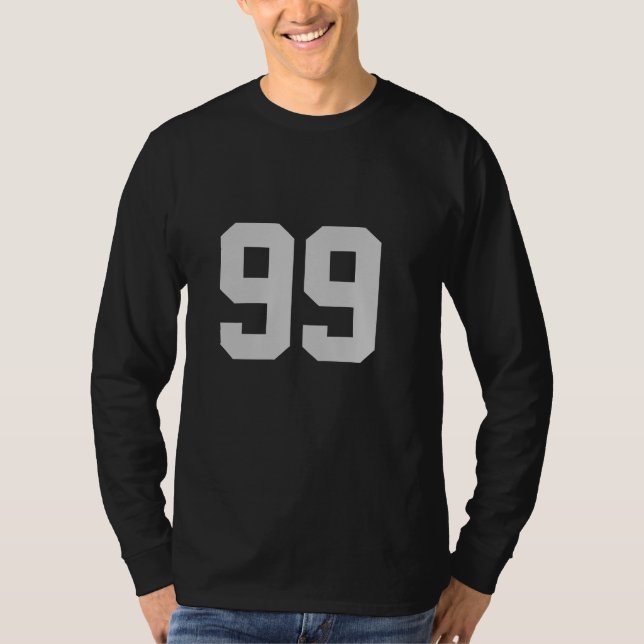 Camiseta design do t-shirt number-99 (Frente)