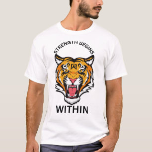 CAMISETA DESIGN DO TIGER T-SHIRT