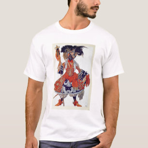 Camiseta Design do traje para a guarda da rainha, de
