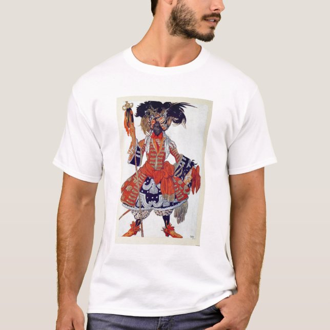 Camiseta Design do traje para a guarda da rainha, de (Frente)