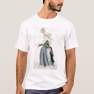 Camiseta Design do traje para "Misa Sert" como 'o la da