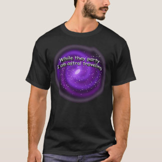 Camiseta Design do Universo de Projeção Astral