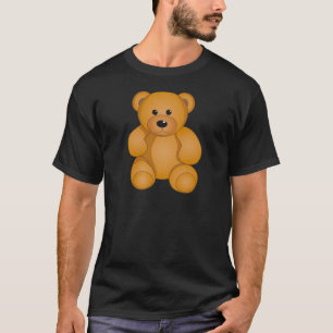 Camiseta Design do ursinho dos desenhos animados