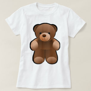 Camiseta Design do urso de ursinho
