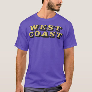 Camiseta Design do ventilador do alto salto da costa oeste