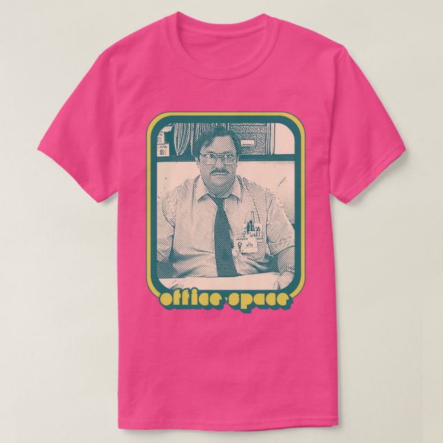 Camiseta Design do ventilador do Milton Office Space Aestic (Frente do Design)