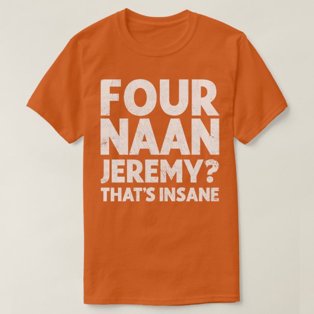 Camiseta Design do ventilador do Naan Peep Show (Frente do Design)