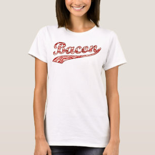 Camiseta Design dos esportes do bacon
