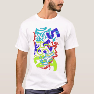 Camiseta Design dos grafites de YA