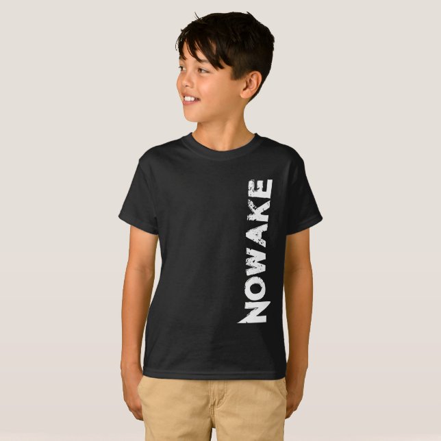 Camiseta Design dos miúdos de NOWAKE (Frente Completa)
