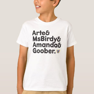 Camiseta Design dos nomes de Webkinz