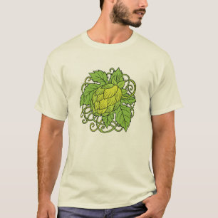 Camiseta Design dos saltos (o T do amante da cerveja do