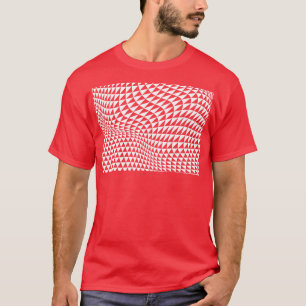 Camiseta design dos triângulos geométricos