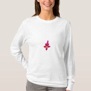 Camiseta Design, Dourado claro, vermelho púrpura