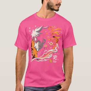Camiseta Design Elegante De Um Personagem de desenho animad