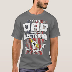 Camiseta Design Elétrico Na Parte Traseira Do Vestuário
