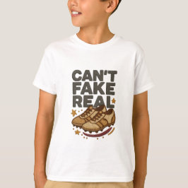 Camiseta Design Embroidered de Futebol Real Não Pode Ser Fi