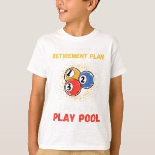 Camiseta Design Engraçada Para Homens Mulheres Bilhar Sobre