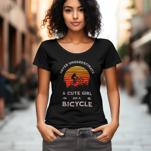 Camiseta Design engraçada para motociclista de montanha