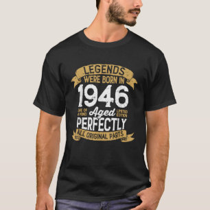 Camiseta Design Engraçado de Aniversário Clássico para Pres