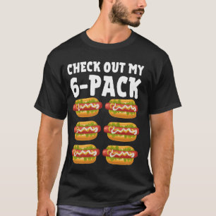Camiseta Design Engraçado De Cachorro Quente Para Homens Mu