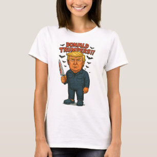 Camiseta Design engraçado de Halloween para Trumpers, polít
