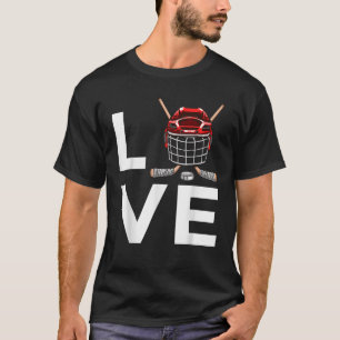 Camiseta Design Engraçado De Hóquei No Gelo Para Crianças