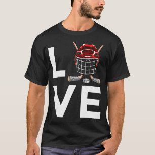 Camiseta Design Engraçado De Hóquei No Gelo Para Crianças