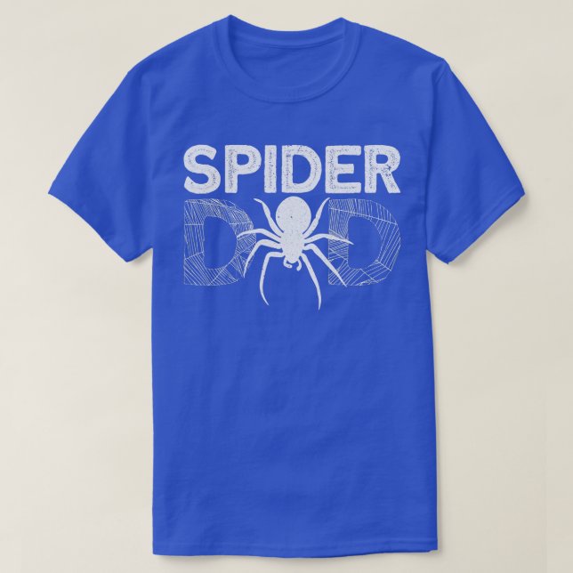 Camiseta Design Engraçado De Pai De Aranha Para Homens Home (Frente do Design)