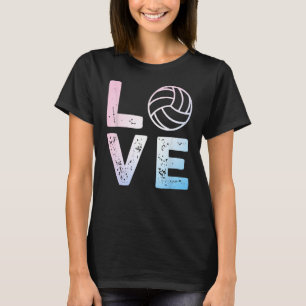 Camiseta Design Engraçado De Voleibol Masculino Bola De Vol