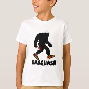 Camiseta Design engraçado do esporte da polpa de Sasquatch